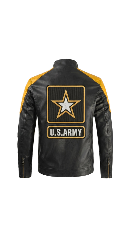 Henrys Handmade Military Leather Jacket