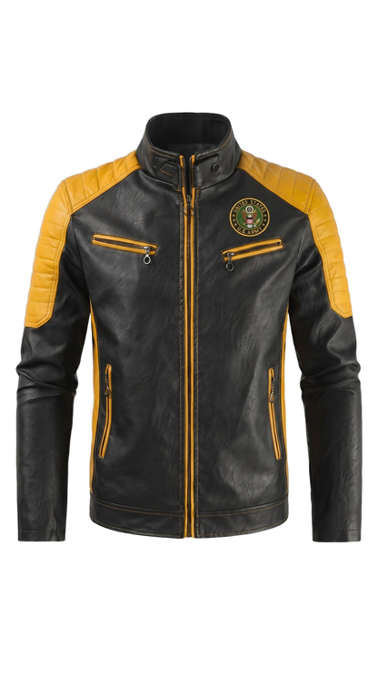 Henrys Handmade Military Leather Jacket